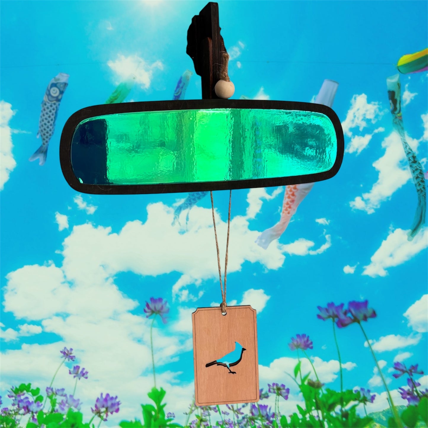 Wooden Car Air Fresheners - Birds