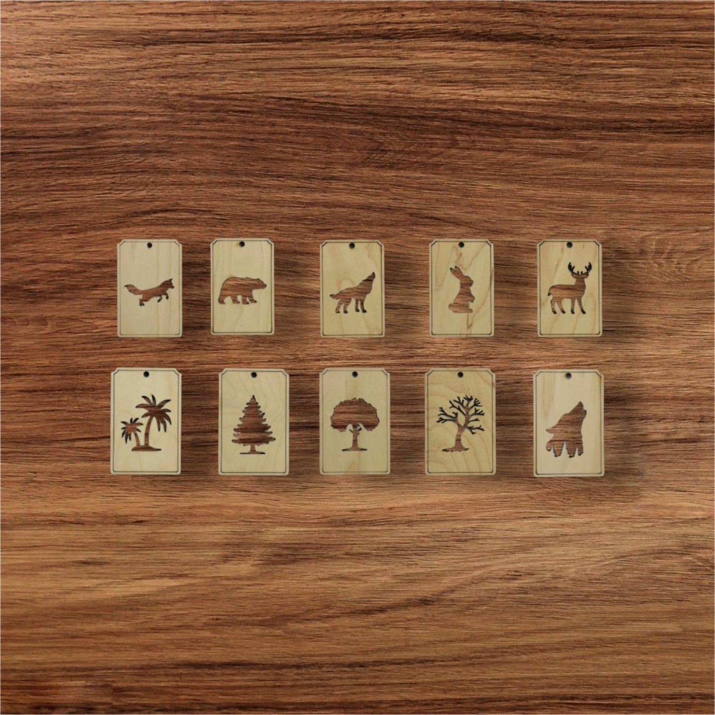 Wooden Car Air Fresheners - Outdoors
