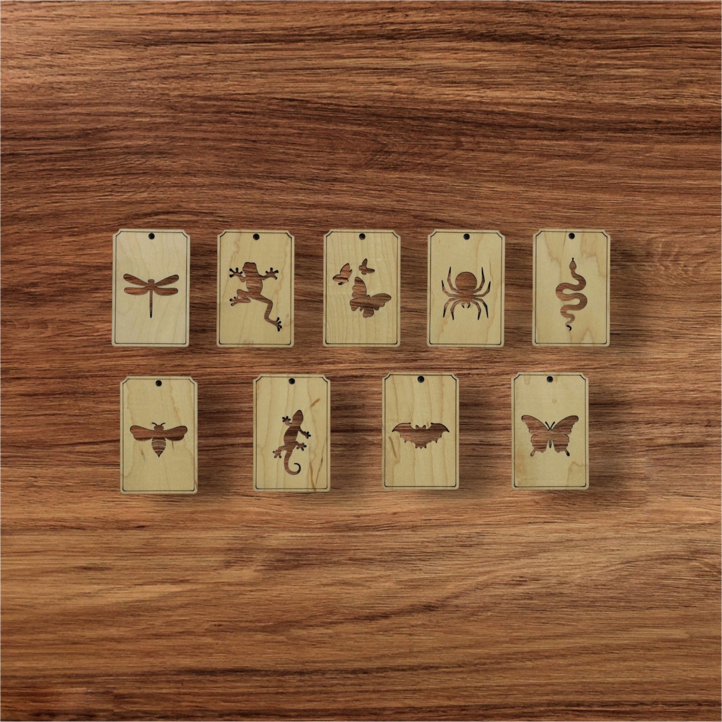 Wooden Car Air Fresheners - Little Critters