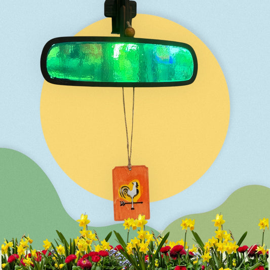 Wooden Car Air Fresheners - Farm Animals