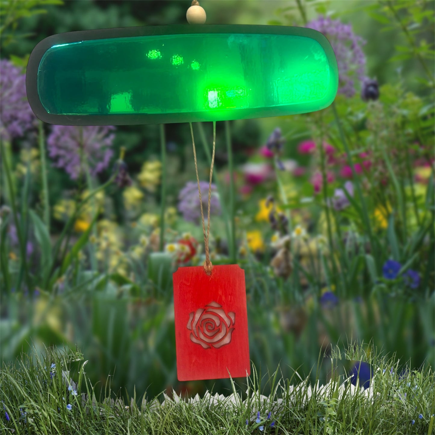 Wooden Car Air Fresheners - Flowers