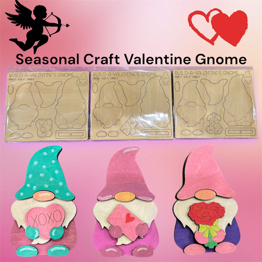 Holiday Valentine Build A Gnome