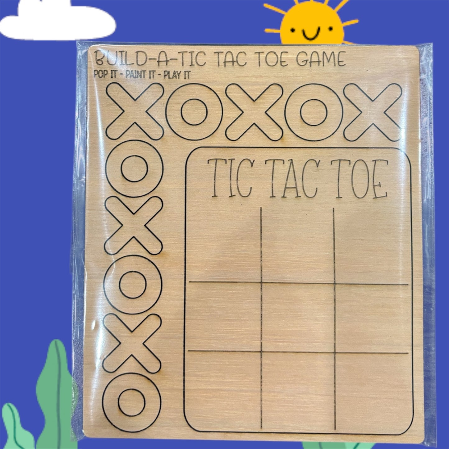 Kids Basic Build A Tic Tac Toe Game